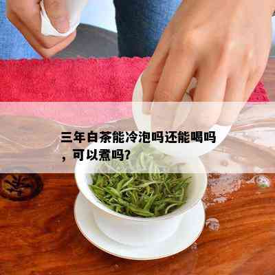 三年白茶能冷泡吗还能喝吗，可以煮吗？