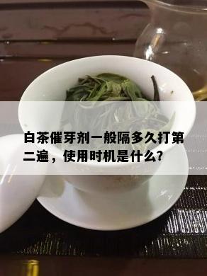 白茶催芽剂一般隔多久打第二遍，使用时机是什么？