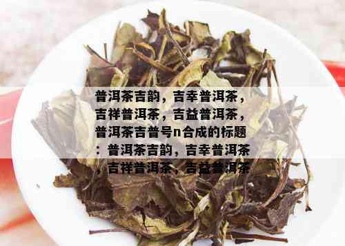 普洱茶吉韵，吉幸普洱茶，吉祥普洱茶，吉益普洱茶，普洱茶吉普号n合成的标题：普洱茶吉韵，吉幸普洱茶，吉祥普洱茶，吉益普洱茶