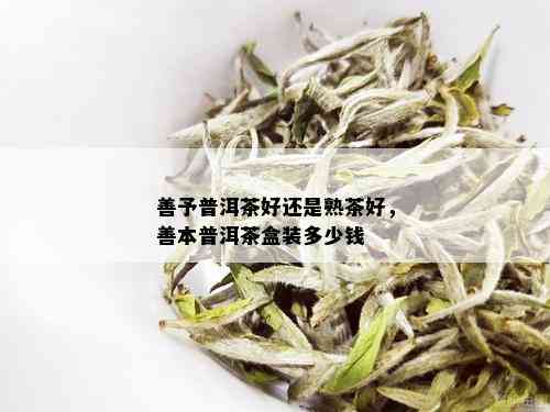 善予普洱茶好还是熟茶好，善本普洱茶盒装多少钱