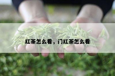 红茶怎么看，门红茶怎么看