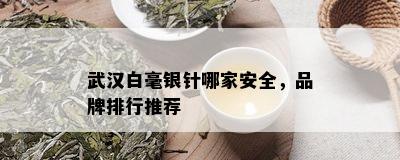 武汉白毫银针哪家安全，品牌排行推荐