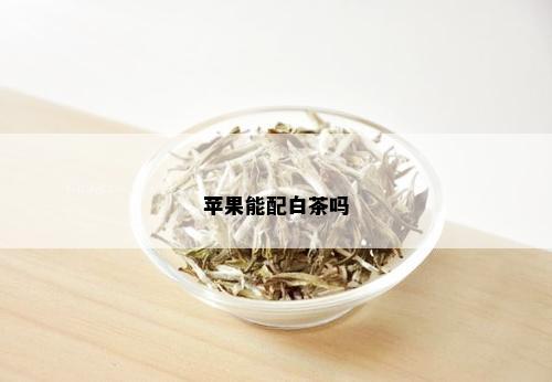 苹果能配白茶吗