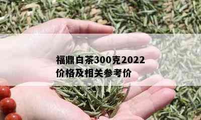 福鼎白茶300克2022价格及相关参考价