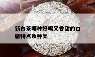 新白茶哪种好喝又香甜的口感特点及种类