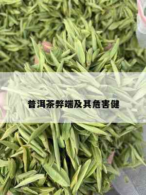 普洱茶弊端及其危害健