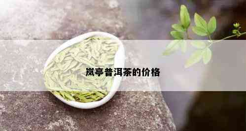 岚亭普洱茶的价格