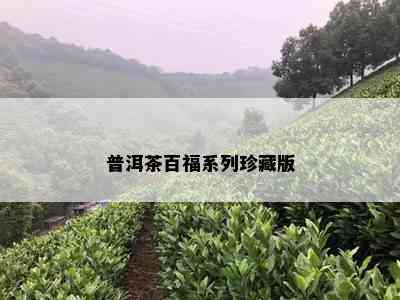 普洱茶百福系列珍藏版