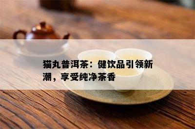 猫丸普洱茶：健饮品引领新潮，享受纯净茶香