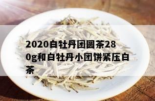 2020白牡丹团圆茶280g和白牡丹小团饼紧压白茶