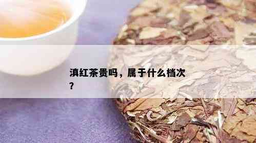 滇红茶贵吗，属于什么档次？