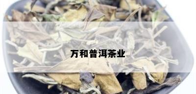 万和普洱茶业