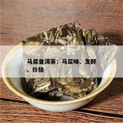 马尿普洱茶：马尿味、发酵、价格