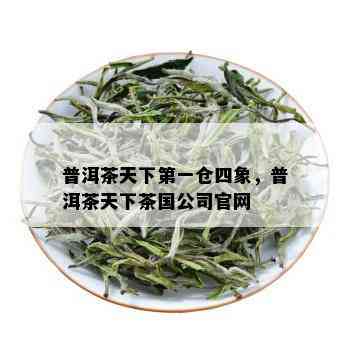 普洱茶天下之一仓四象，普洱茶天下茶国公司官网