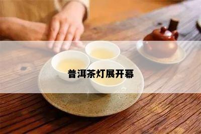 普洱茶灯展开幕