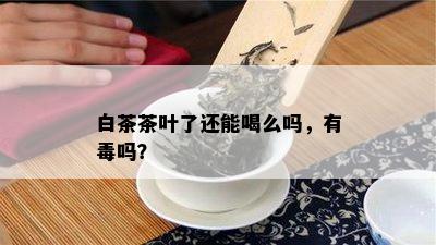 白茶茶叶了还能喝么吗，有吗？