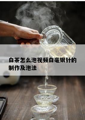 白茶怎么泡视频白毫银针的制作及泡法