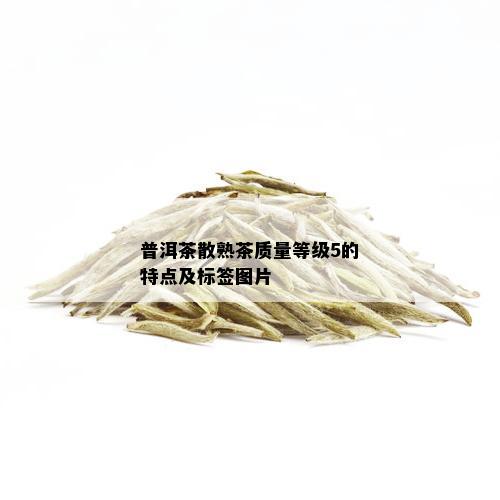 普洱茶散熟茶质量等级5的特点及标签图片