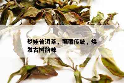 梦娃普洱茶，颠覆传统，焕发古树韵味