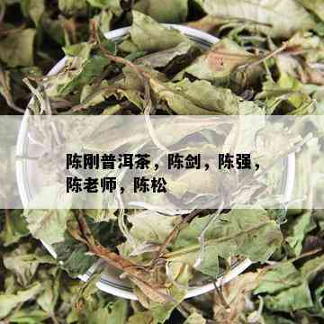 陈刚普洱茶，陈剑，陈强，陈老师，陈松