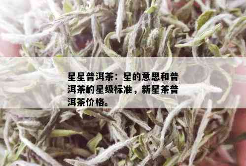 星星普洱茶：星的意思和普洱茶的星级标准，新星茶普洱茶价格。