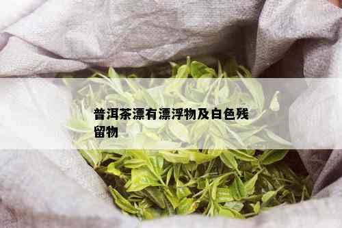 普洱茶漂有漂浮物及白色残留物