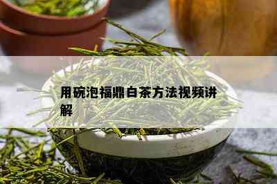 用碗泡福鼎白茶方法视频讲解