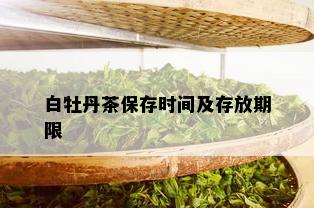 白牡丹茶保存时间及存放期限