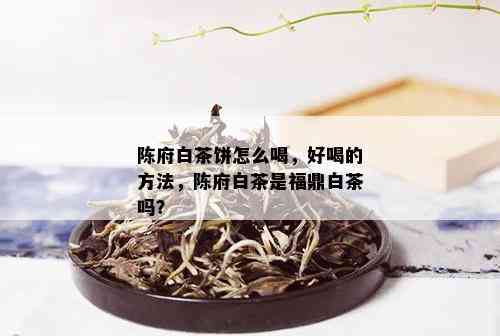 陈府白茶饼怎么喝，好喝的方法，陈府白茶是福鼎白茶吗？