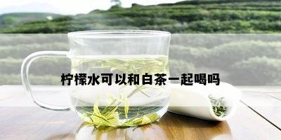 柠檬水可以和白茶一起喝吗