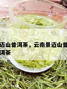 迈山普洱茶，云南景迈山普洱茶