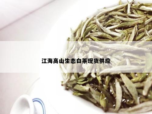 江海高山生态白茶现货供应