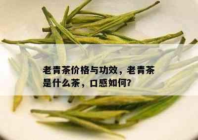 老青茶价格与功效，老青茶是什么茶，口感如何？