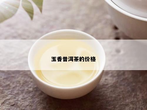 玉香普洱茶的价格