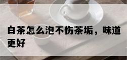 白茶怎么泡不伤茶垢，味道更好