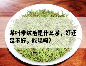 茶叶带绒毛是什么茶，好还是不好，能喝吗？