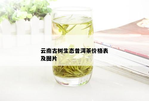 云南古树生态普洱茶价格表及图片