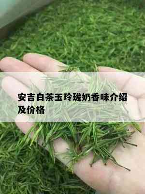 安吉白茶玉玲珑奶香味介绍及价格