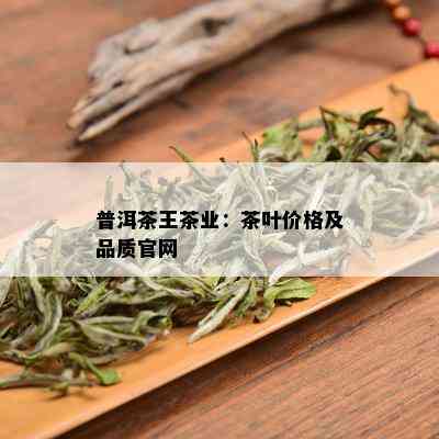 普洱茶王茶业：茶叶价格及品质官网