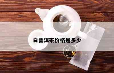 白普洱茶价格是多少