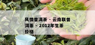 风情普洱茶 - 云南联普洱茶 - 2012年生茶价格