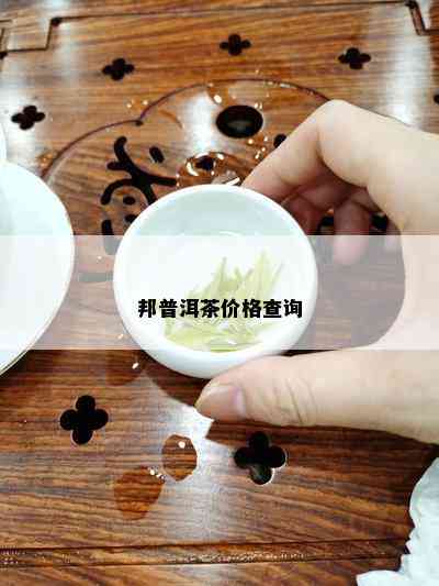 邦普洱茶价格查询