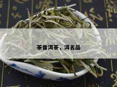 茶普洱茶，洱名品