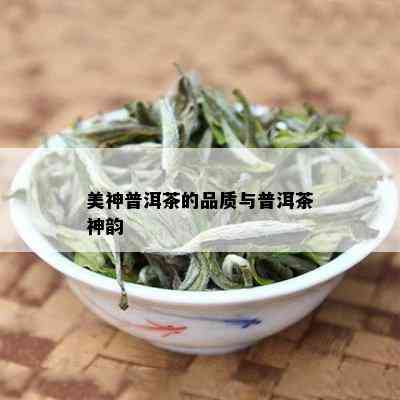 美神普洱茶的品质与普洱茶神韵