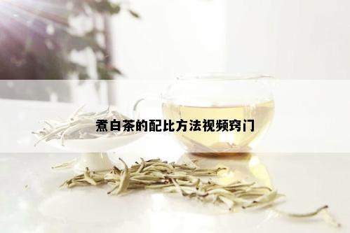 煮白茶的配比方法视频窍门