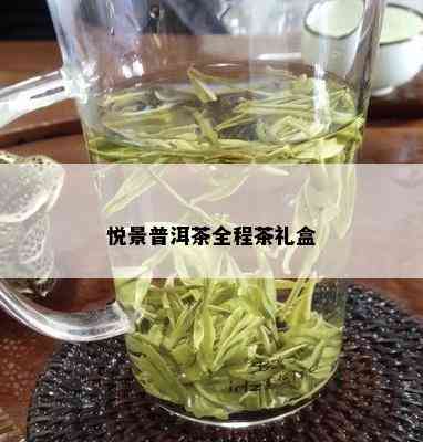 悦景普洱茶全程茶礼盒