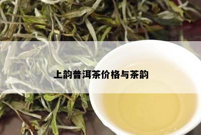 上韵普洱茶价格与茶韵