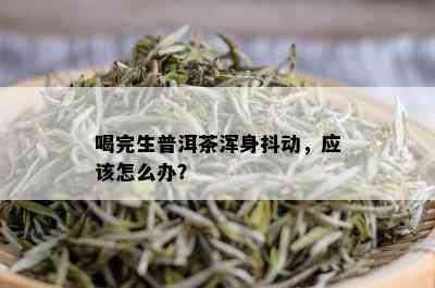 喝完生普洱茶浑身抖动，应该怎么办？