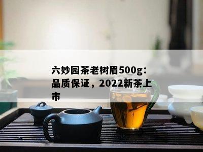 六妙园茶老树眉500g：品质保证，2022新茶上市