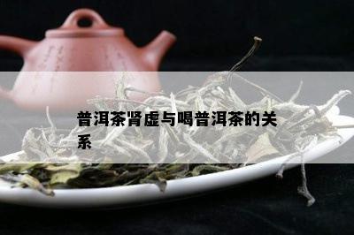 普洱茶肾虚与喝普洱茶的关系